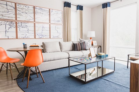 Apartments for rent in Atlanta, GA | Vinings Lofts and Apartments | model living room